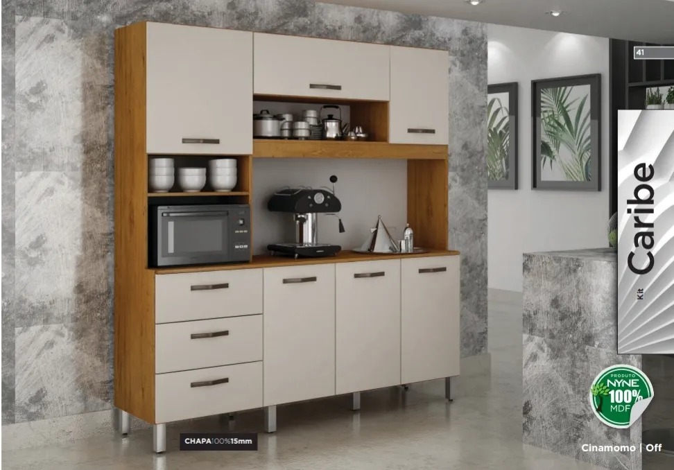 KIT CARIBE NYNE MOVEIS