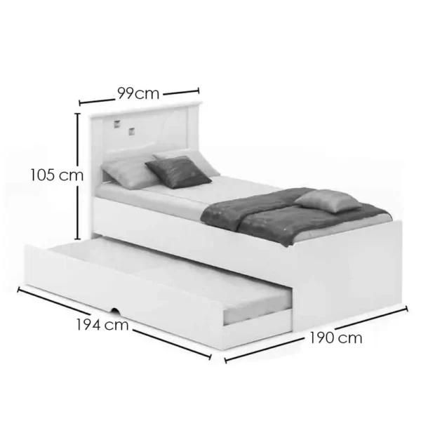 CAMA BIBOX BIANCA CIMOL - Imagem 4