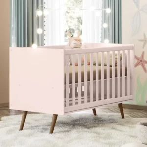 BERÇO MINI CAMA Q ENCANTO RETRO QMOVI