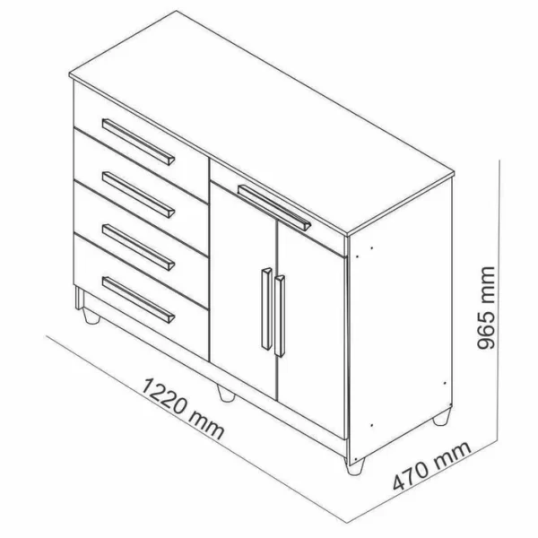 COMODA SAPATEIRA SIRIUS VILA RICA - Imagem 7