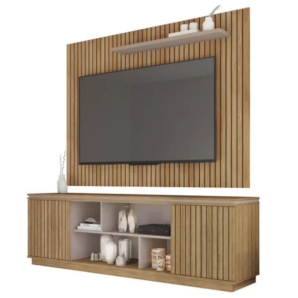 COMBO BANCADA SIMETRIA +PAINEL ARGON 1.8 CAEMUM - Imagem 2