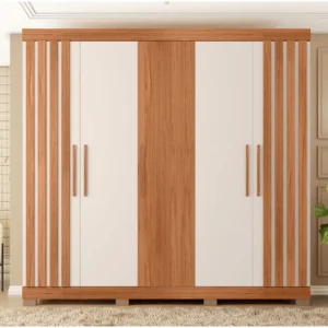 GUARDA ROUPA 05 PORTAS 2 GAVETAS SOPHIA 2.2 CAEMMUN