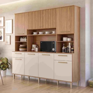 KIT LIVIA 2MT 8 PORTAS 2GAVETAS MGM