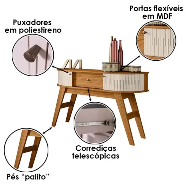 APARADOR ESTORIL MADETEC - Imagem 3