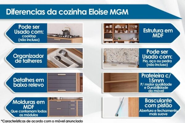 COZINHA ELOISE MODULADA MGM - Imagem 4