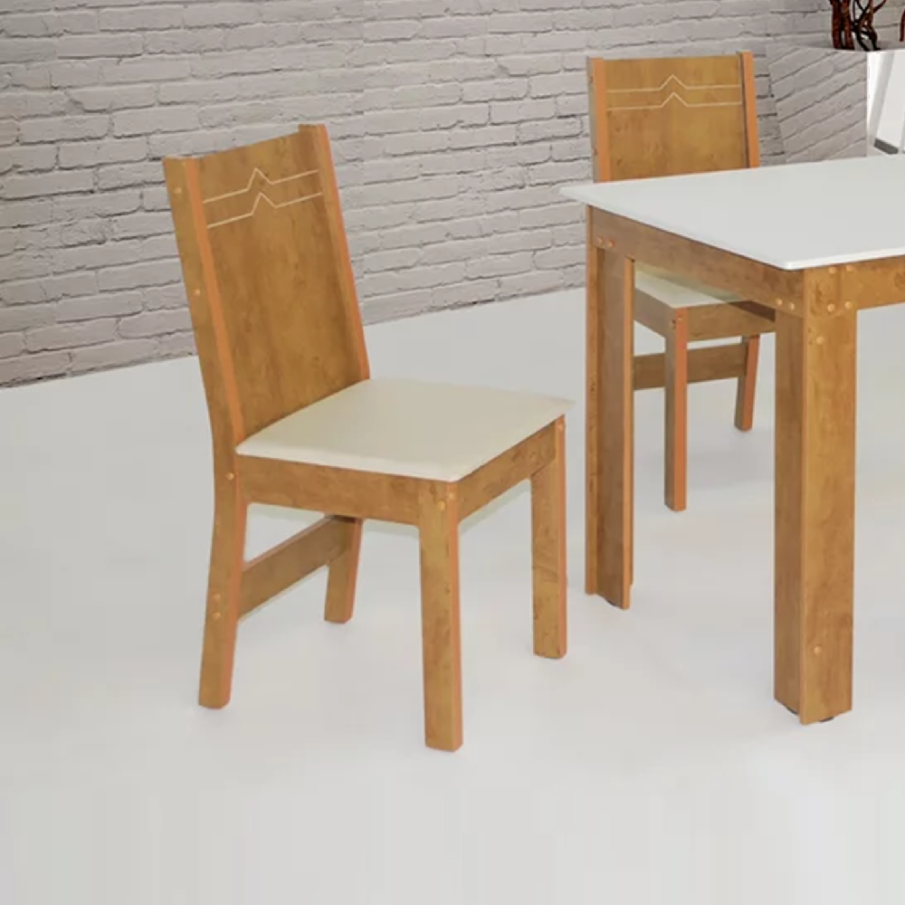 MESA 6 CADEIRAS MILENA SAO CARLOS - Imagem 2